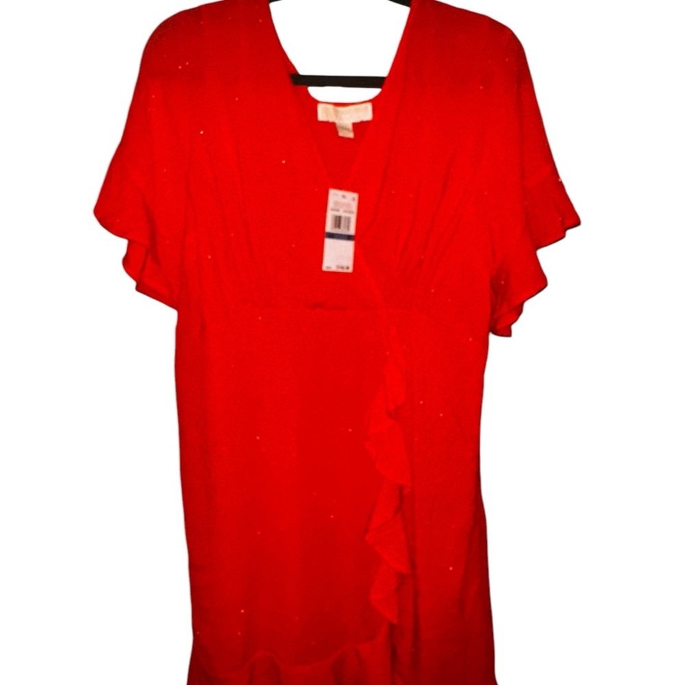 NWT MK Dress in Orange - Picture 2 of 5